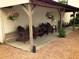 They don't call it "porch sitting" for nothing!